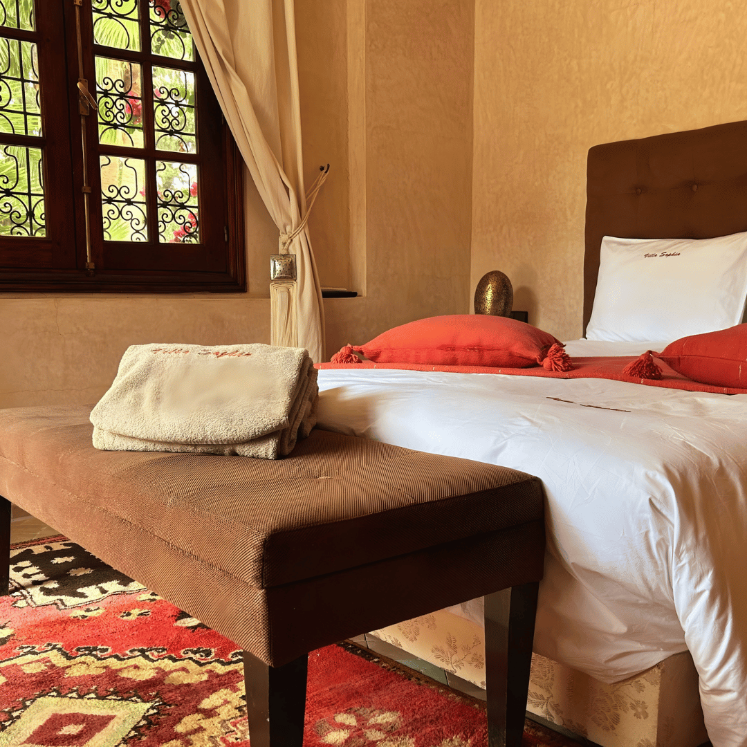 Chambres supérieures villa sophia marrakech