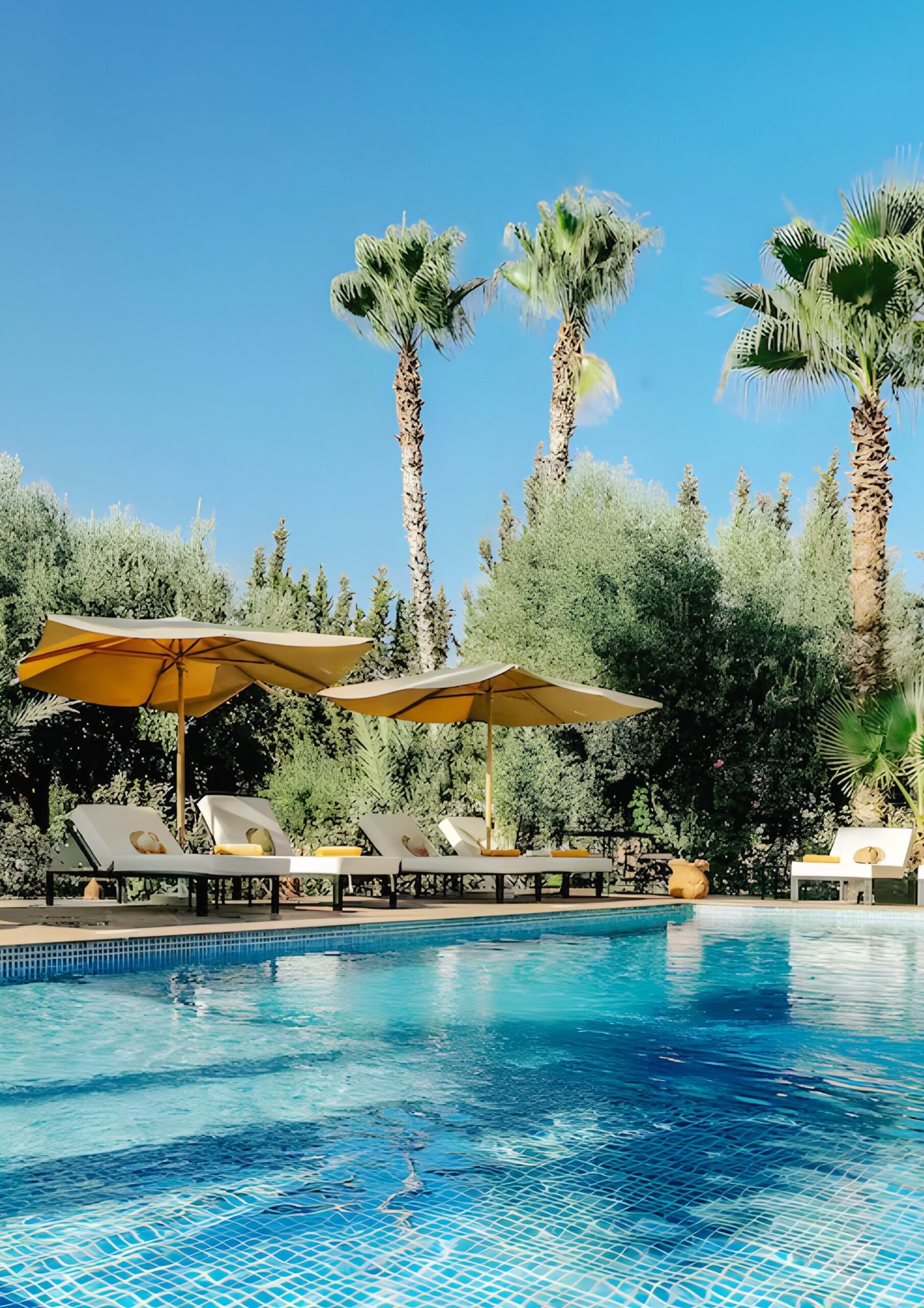 swimming pool villa marrakech